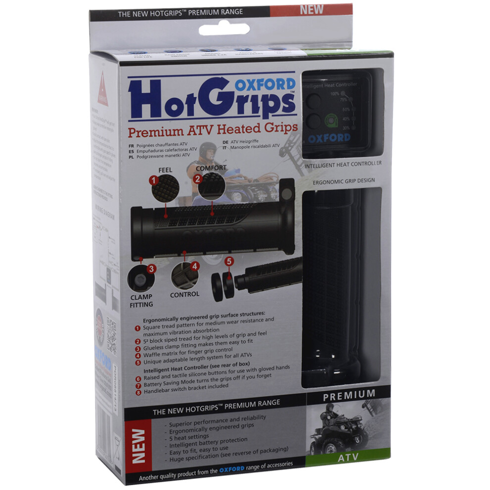 Oxford Hotgrips Premium Atv (Export Only) 5030009007705