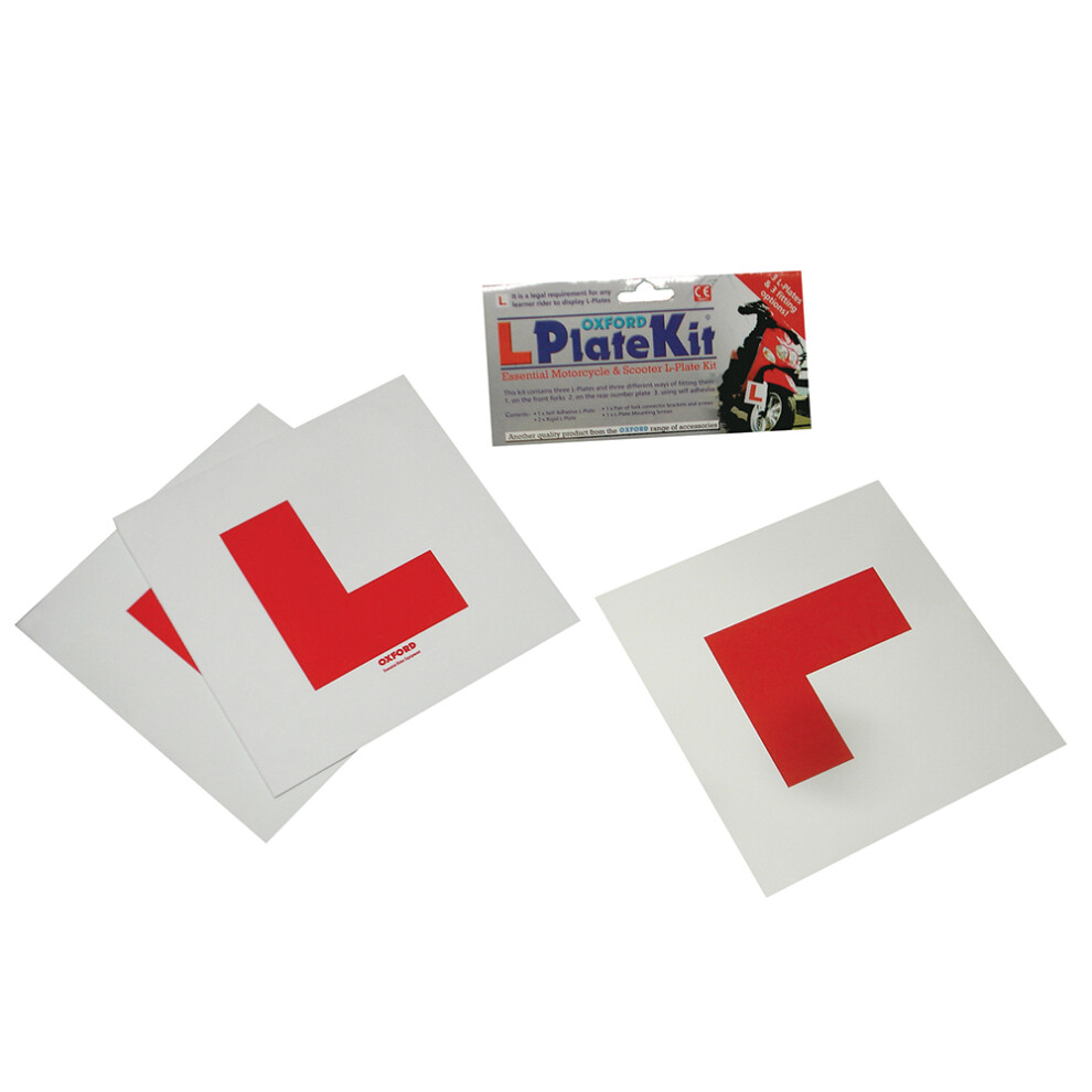 Oxford L Plate Kit 5030009141706