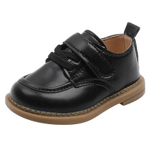 Children's Shoes Leather SlipOn For Kids Boys Girls Black 8.5 UK Mary Jane Style Wedding Shoes Dress Shoes