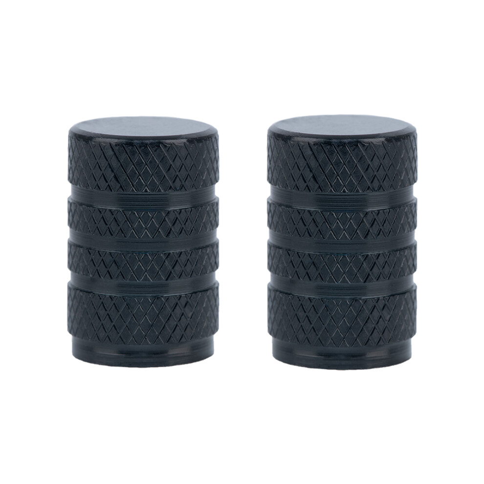 Oxford Valve Caps Black 5030009147654