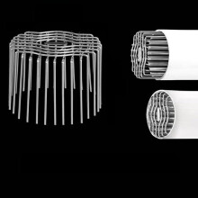 Balcony Drain Cover Stainless Steel Mesh Protector for 150mm PVC Pipe Garden Patio Clog