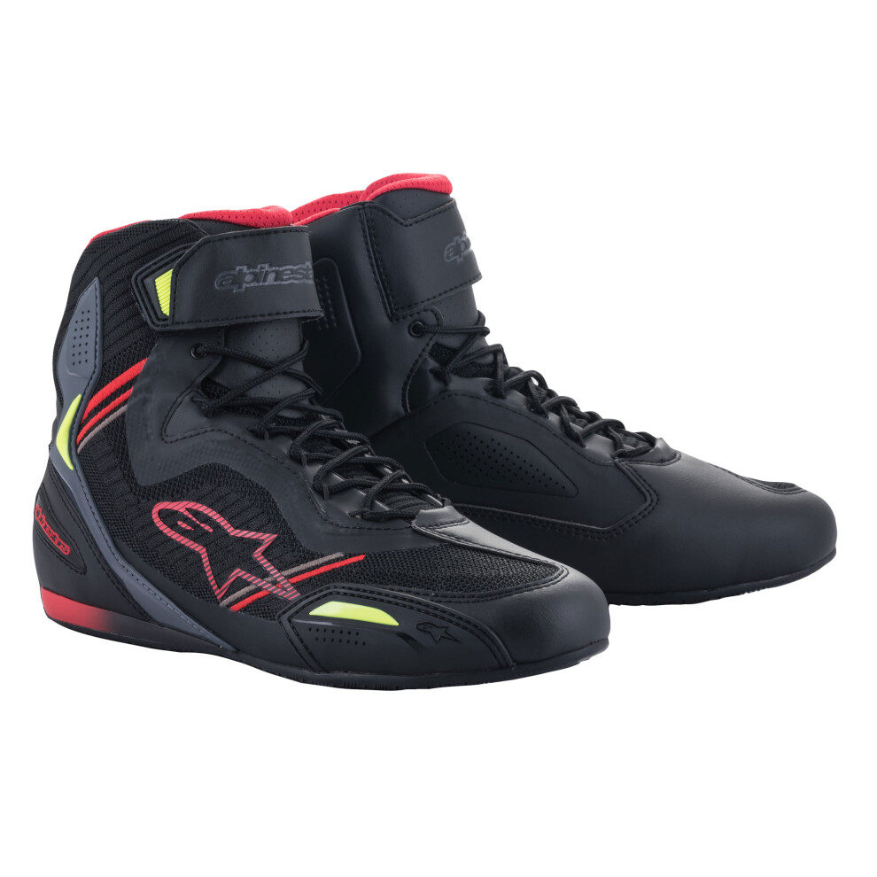 Faster-3 Rideknit Shoes Black Red Yell Fluo 45 Black,Red 8059175968013