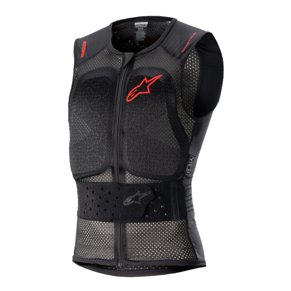 Alpinestars Nucleon N Flex Pro Protec Vest Trans Smoke Red Black S Black,Red 8059347090245