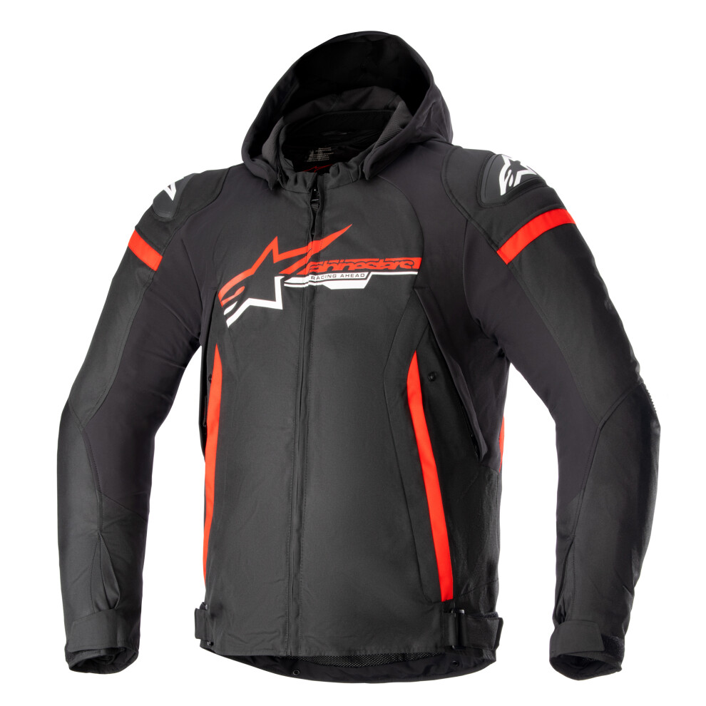 Alpine Zaca Wp Jacket Black Bright Red White M White,Black,Red 8059347086194