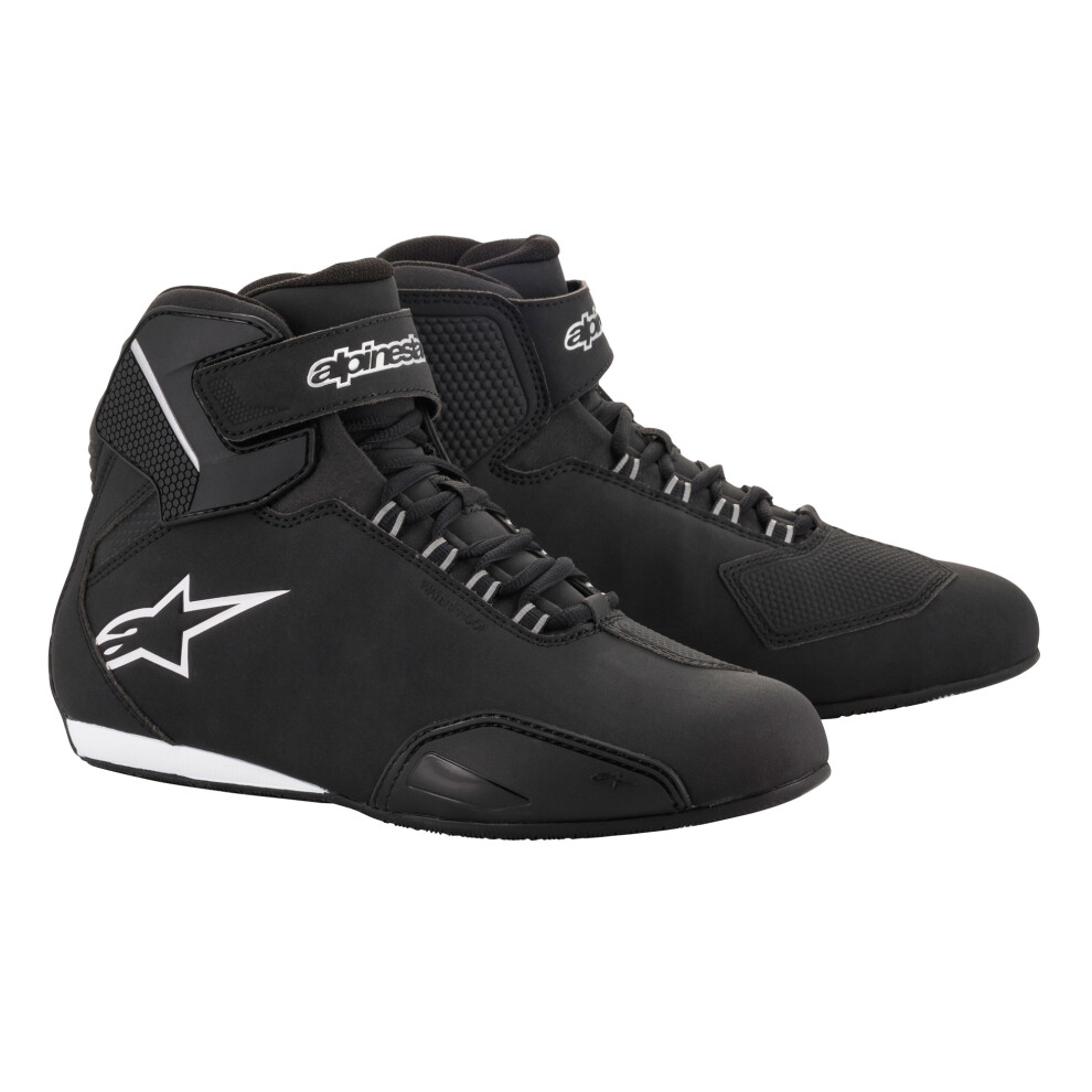 Alpinestars Stella Sektor Waterproof Shoe Black Silver 38 (6.5 Us) Black,Silver 8033637966816