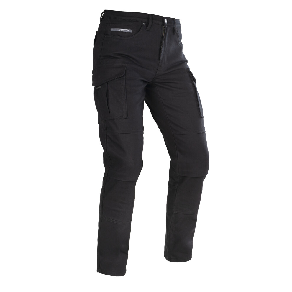 Oxford Oa Aa Cargo Ms Pant Blk S 32 5030009441844
