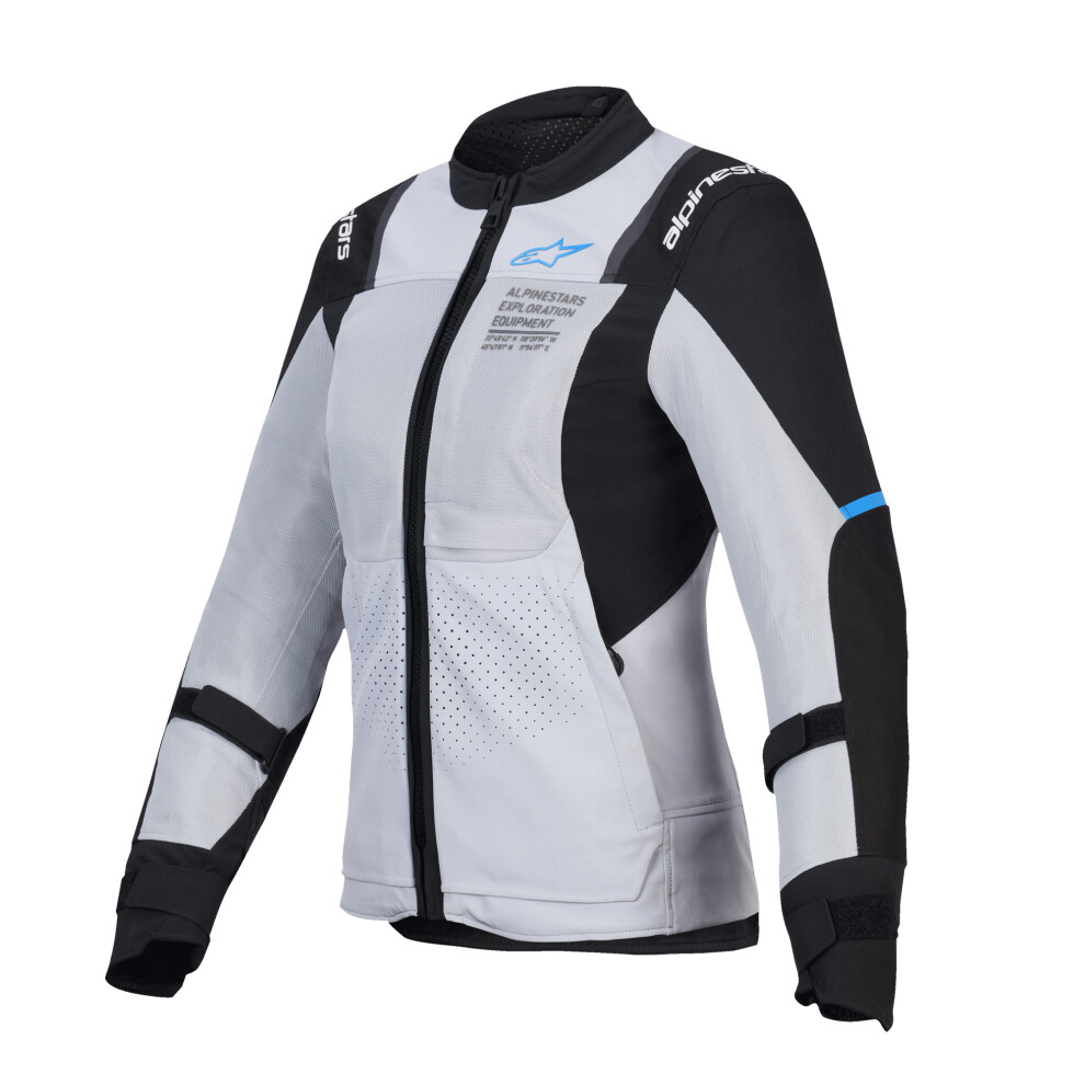 Alpinestars Stella St-2 Air Jacket Ice Grey Black 2XL Black,Grey 8059347537757