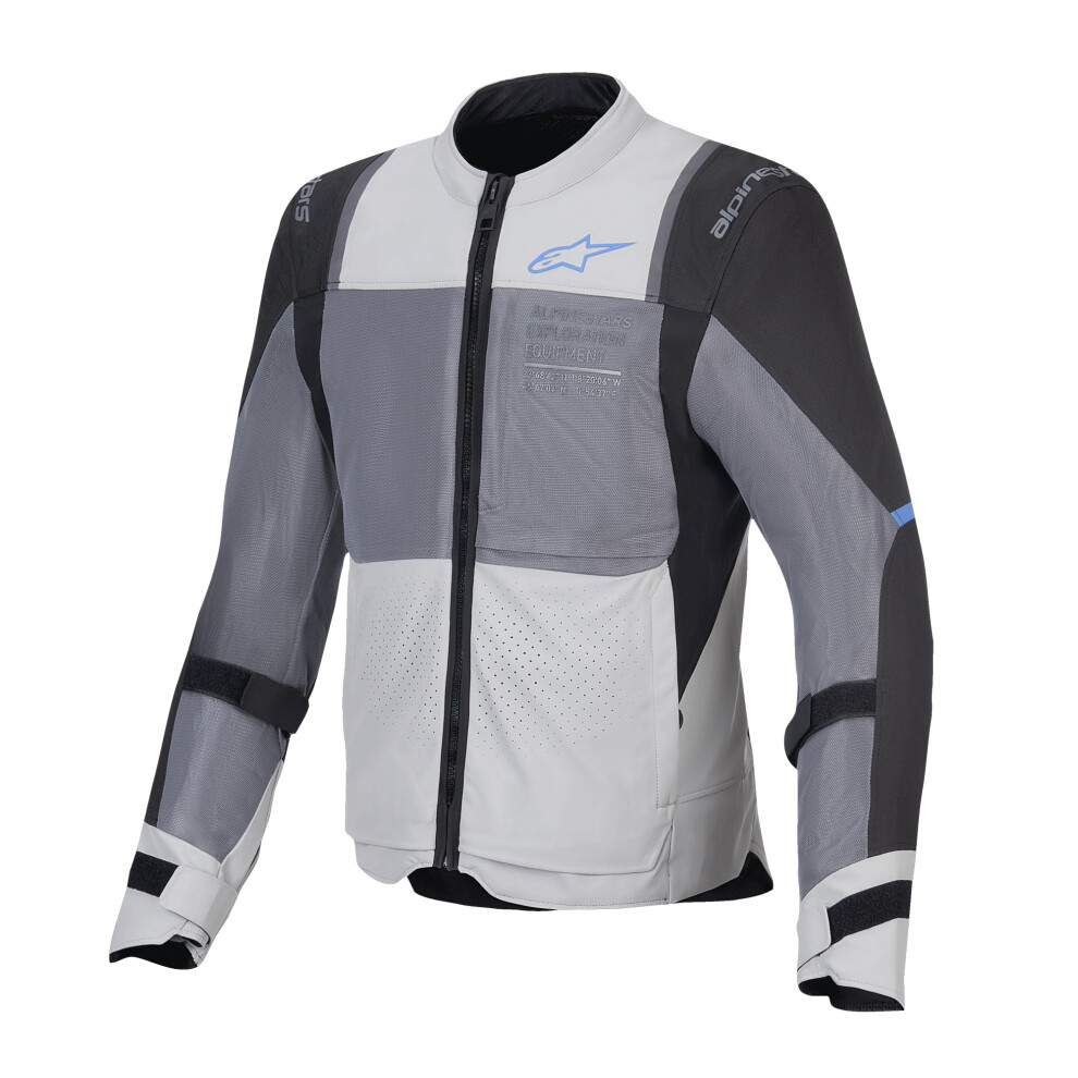 Alpinestars St-2 Air Jacket Ice Grey Dark Grey Black L Black,Grey 8059347522852