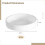 6PCS Ceramic Ramekins for Baking, 4.5in Oven Safe Creme Brulee Ramekins, Single Serve Set 4