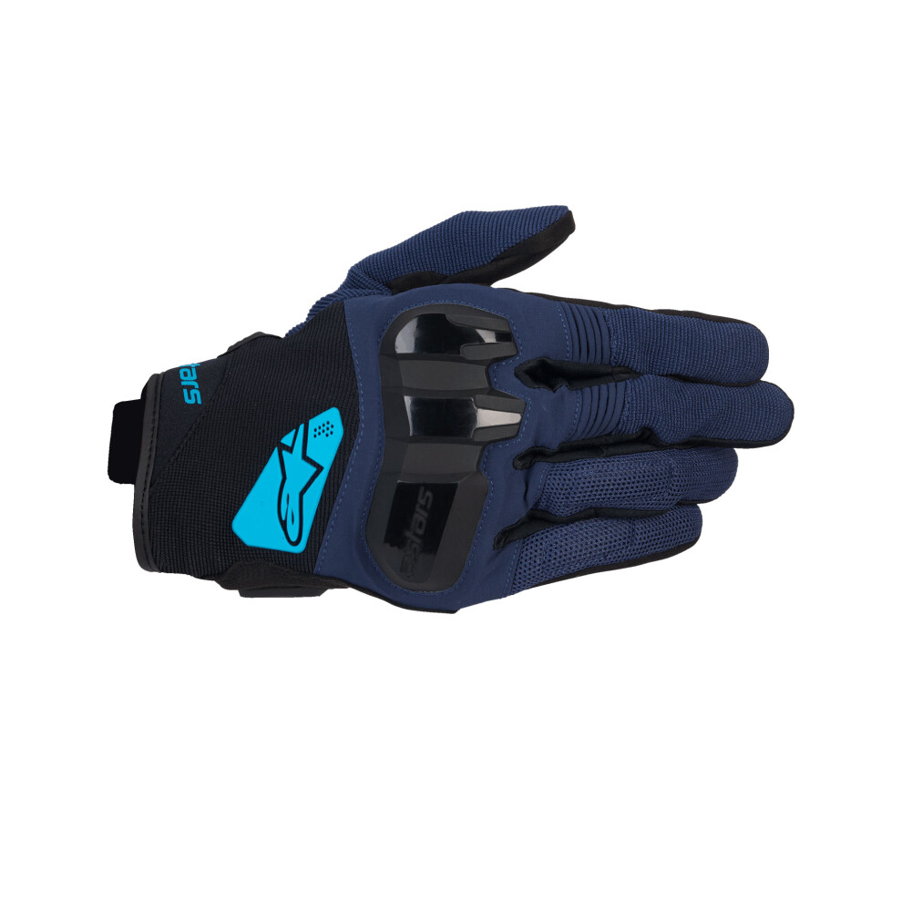 Alpinestars Chrome V2 Gloves Dark Hawaiian Ocean M Blue 8059347542997