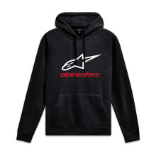 Alpinestars Always Hoodie V3 Black/White/Red M