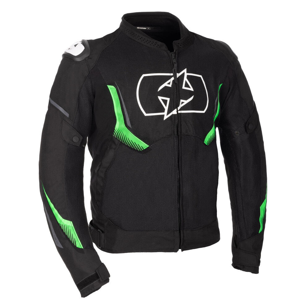 Oxford Omega 1.0 Air Ms Jacket S Black/Green 5030009452352