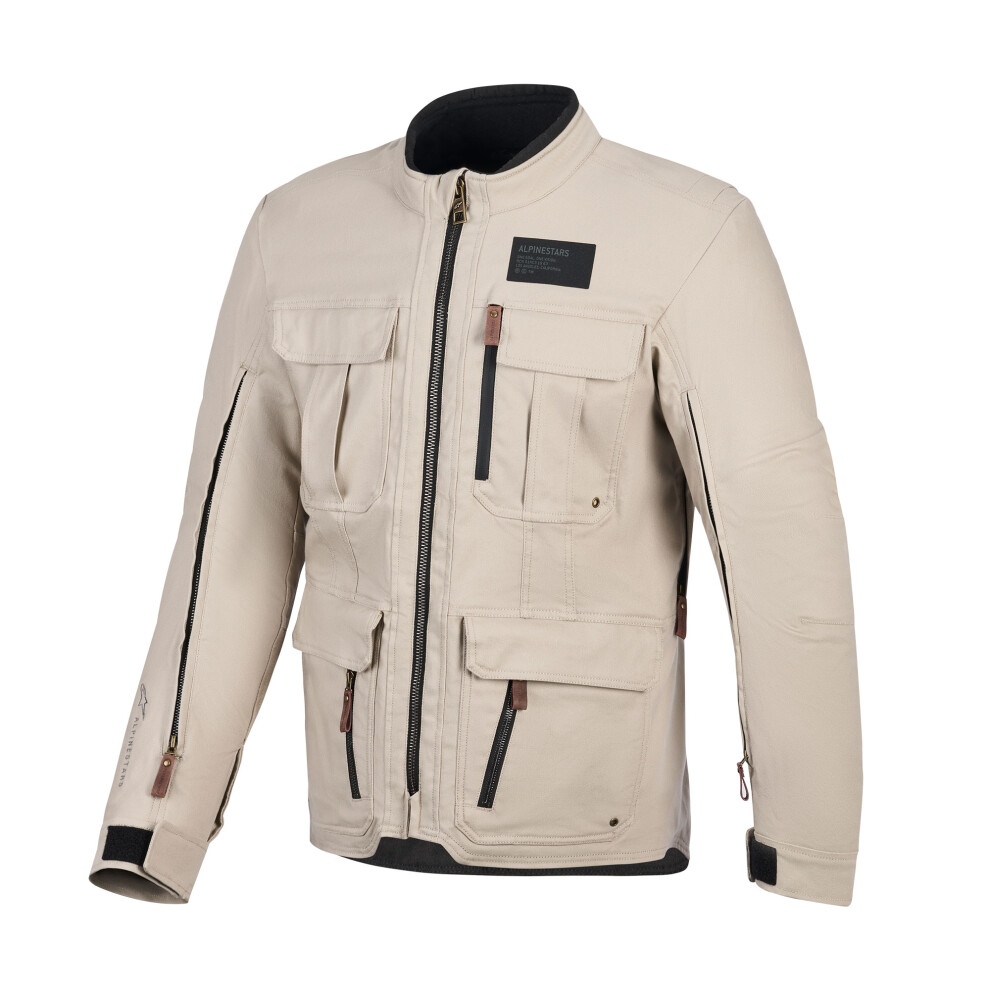 Alpinestars Borrego Drystar Jacket Warm Xl Grey 8059347620640