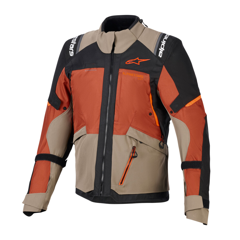 Alpinestars Andes V4 Drystar Jkt Walnut Rust Xl Black 8059347621586