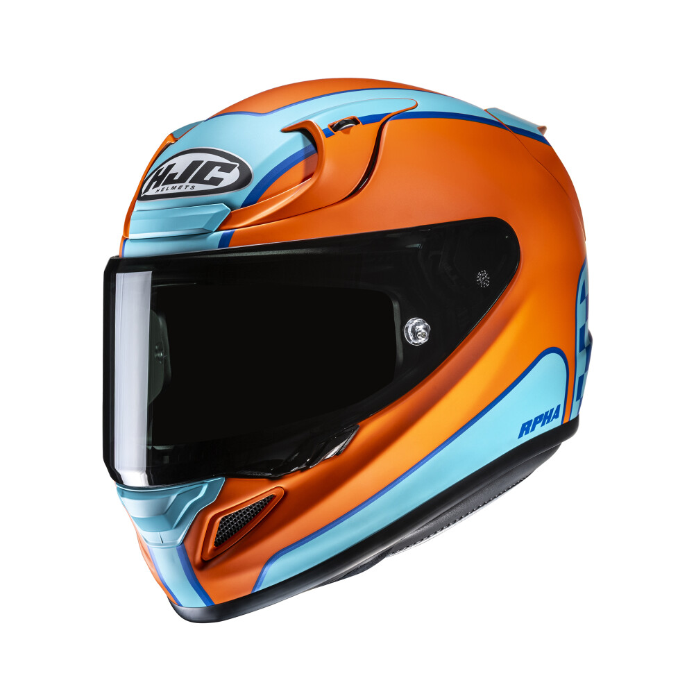 Hjc Rpha 12 Respon Mc27sf Blue Orange Xs Blue,Orange 8804269079379