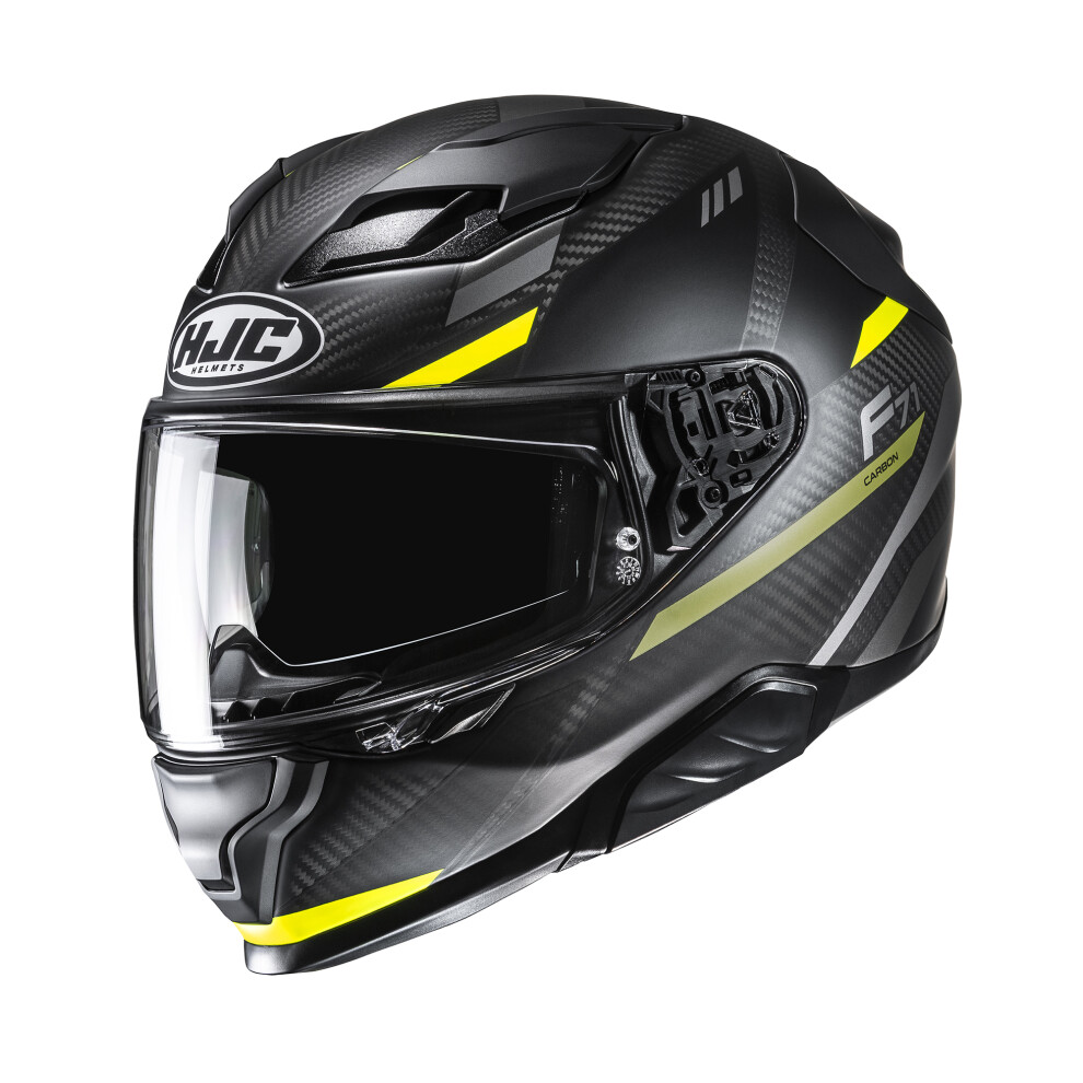 Hjc F71 Carbon Esira Mc3hsf Xs Yellow 8804269107683
