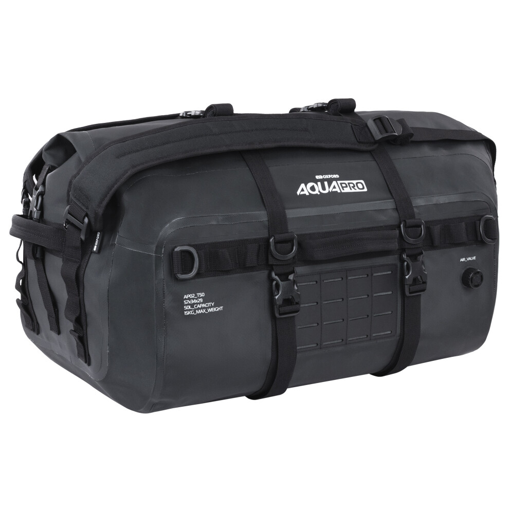 Oxford Aqua Pro T-50 Roll Bag Black-image-OPC-PQCHX99-NEW