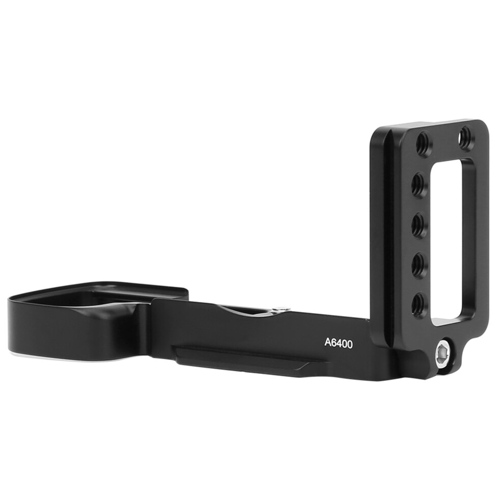 Full Metal L Quick Release Plate For Sony Lb A6400, Aluminum, Black 3181379640251