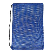Diving Bag Waterproof Drawstring Mesh Pouch Large Size Fin Holder Diving Equipment Organizer 68 x 48 cm Blue