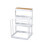 Kitchen Storage Rack with Knife and Cutting Board Holder, 2 in 1 Space Saving Iron Organizer 1