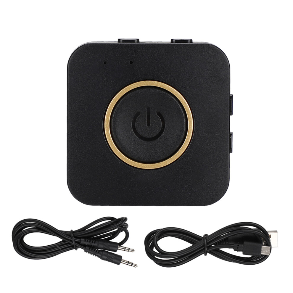 Bluetooth 5.4 Audio Adapter With Hands-Free Calls Dual AUX Outputs And Stable Wireless Connection For Wired Headphones Speakers-image-OPC-PQQPFVB-NEW