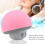 Mini rosa Pilz-Bluetooth-Lautsprecher 3W 200mA 13