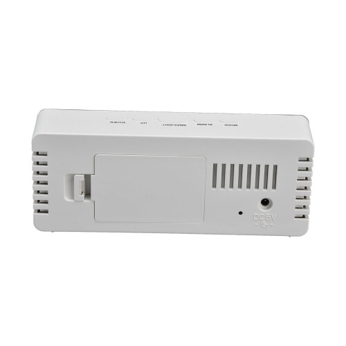 Multifunktionale LED-USB-Uhr mit Wecker, Schlummerfunktion, Celsius/Fahrenheit-Anzeige 1