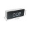 Multifunktionale LED-USB-Uhr mit Wecker, Schlummerfunktion, Celsius/Fahrenheit-Anzeige 9
