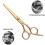 O sonho de qualquer cabeleireiro: Tesoura de corte de cabelo de 15 cm (6 polegadas), com lâminas micro serrilhadas inclusas. Kit profissional com 4