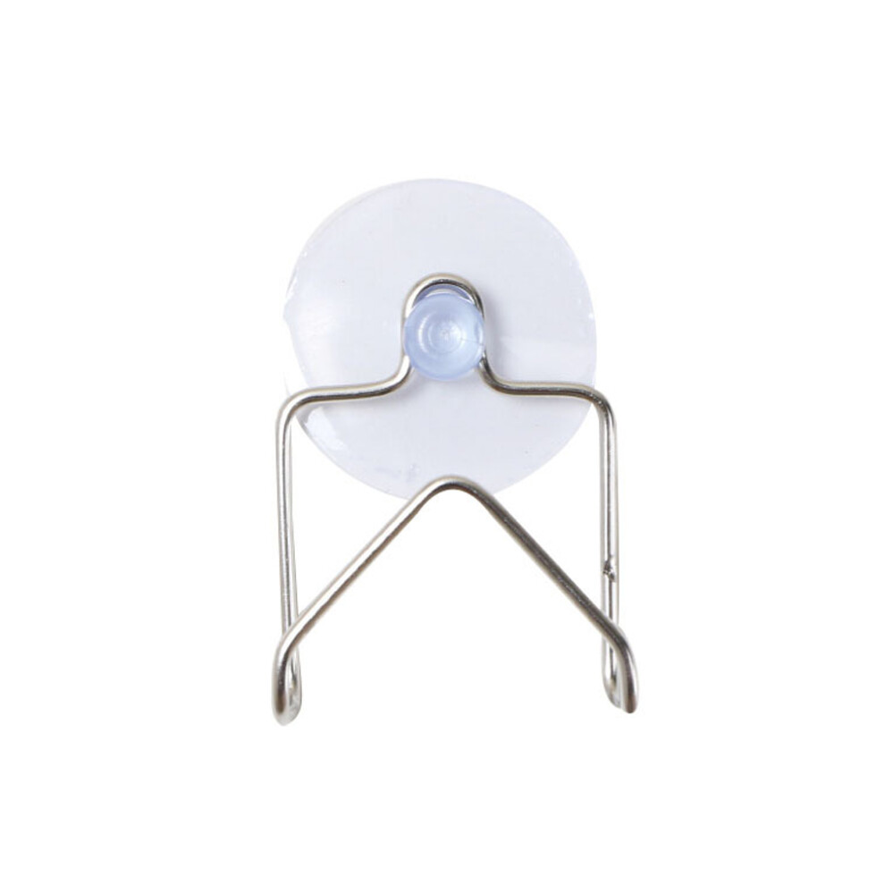 Suction Cup Mount Stainless Steel Sponge Holder, Magnetic Dish Sponge Rack For Compact Spaces 9482828211973