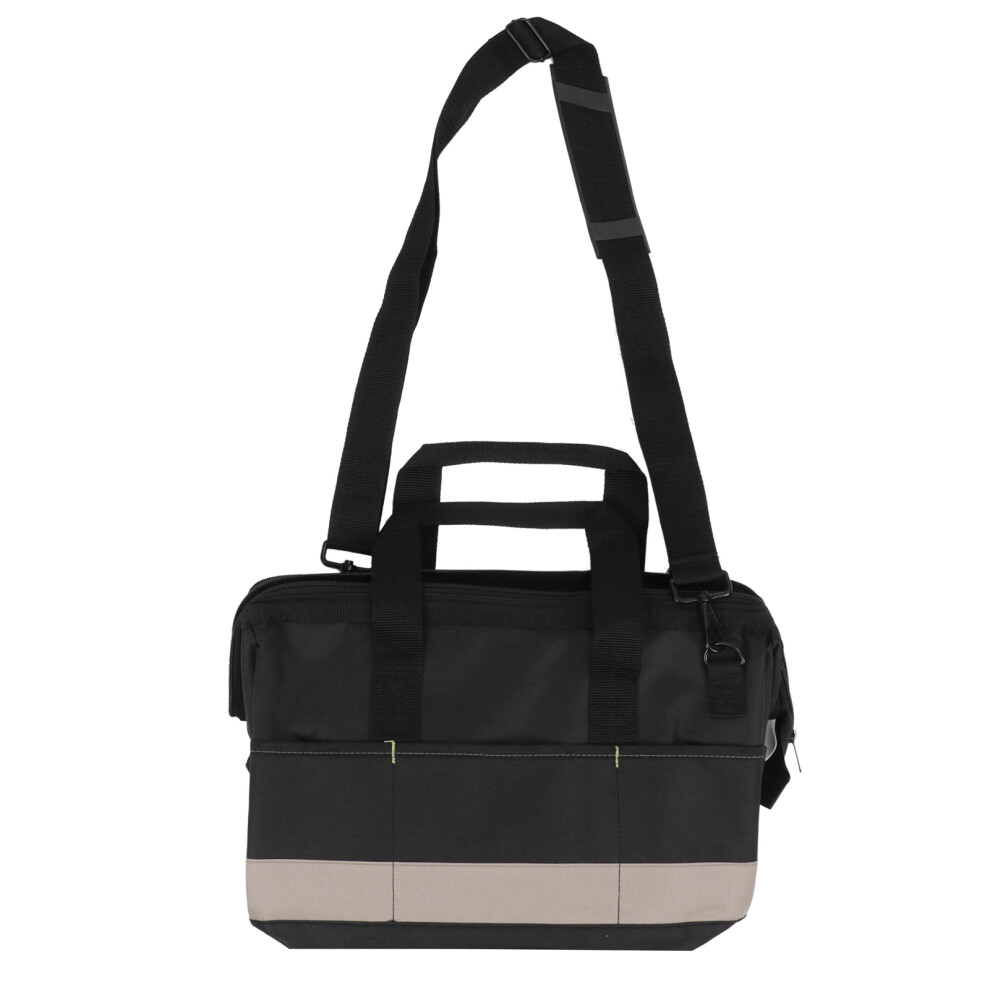 Heavy Duty Tool Bag Multi Pocket Tool Organizer Durable Tool Storage With Adjustable Shoulder Strap Large Capacity For Gardening Hardware Tools Wear 9433291208588