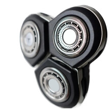 Shaver Replacement Head RQ12 Compatible with Philips for Men, Contoured Face Fit, Flexible Floating Razor Blade