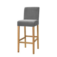100% Waterproof Bar Stool Cover Stretch Slipcover For Counter Stools Dining Room Removable Soft Fleece Fabric Set Of 4