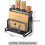 AllinOne Kitchen Storage Organizer with Multifunctional Knife and Cutting Board Holder 5