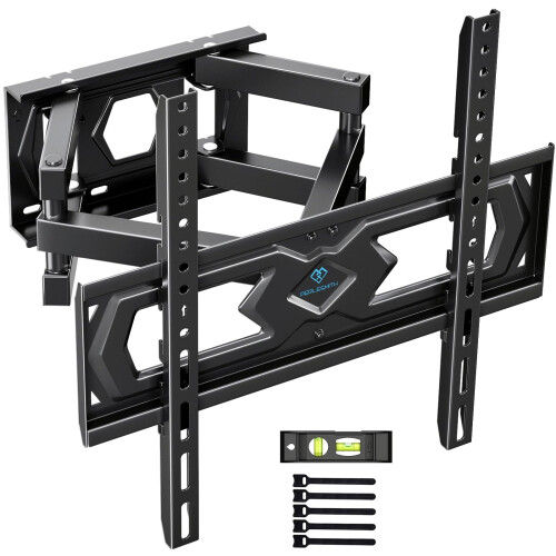 PERLESMITH TV Wall Bracket, Swivel Tilt Wall Mount