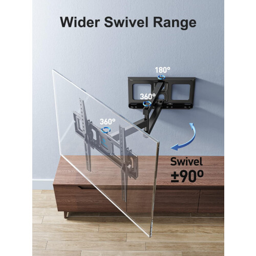 PERLESMITH TV Wall Bracket for 26-60 inch TVs, Swi 2