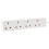 PRO ELEC PELB1904 4 Gang Extension Lead White, 3m 1