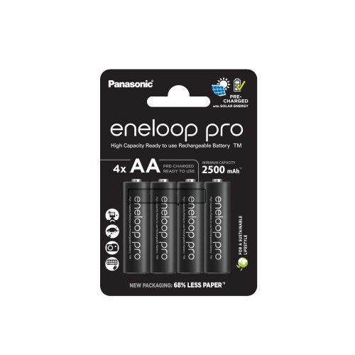 eneloop Pro, AA/Mignon, Rechargeable Battery, Pack
