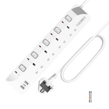 Extension Lead with USB Slots 5M, 4 Way 3 USB (2 U