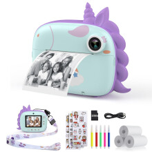 HiMont Kids Camera Instant Print, Digital Camera f