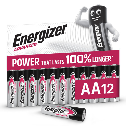 Energizer Energizer Advanced - AA Batteries (12 Pack) - Doub