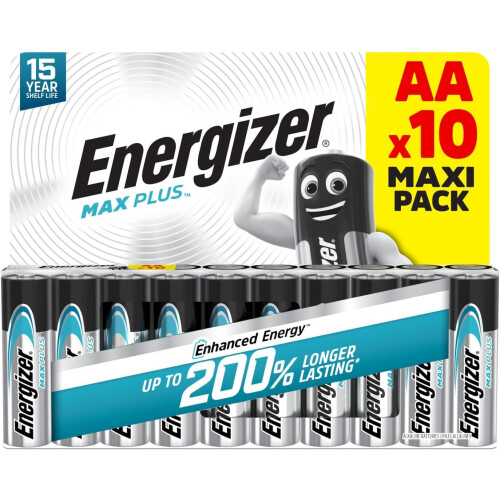 Energizer Energizer Max Plus - AA Batteries (10 Pack) - Doub