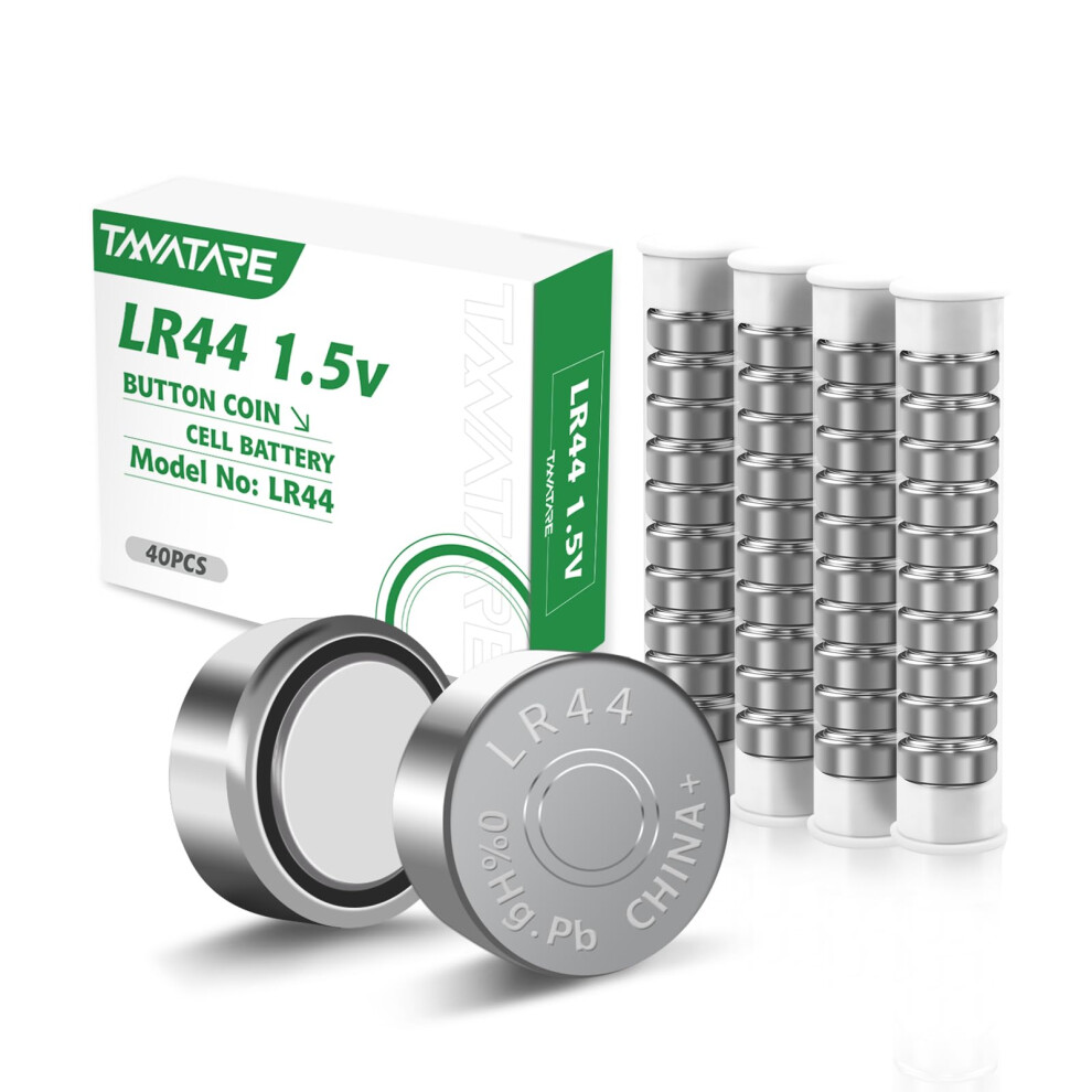 Photos - Battery Tanatare 40 Pack 1.5V LR44 Alkaline Butt