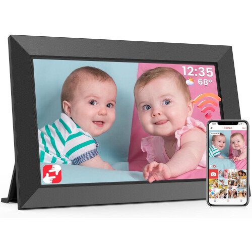 Frameo WiFi Digital Photo Frame 10.1 Inch - 1280x8