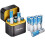 AA Rechargeable Lithium Batteries 16 Pack with Cha 1
