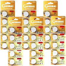 GutAlkaLi 30 Pieces CR2032 3V Batteries CR 2032 Bu