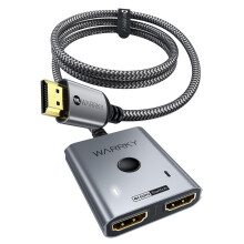 WARRKY HDMI Switch 4K 60Hz 2K 144Hz Bidirectional
