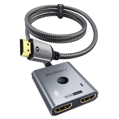 WARRKY HDMI Switch 4K 60Hz 2K 144Hz Bidirectional