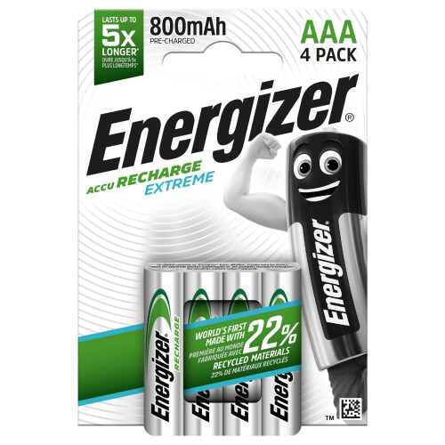 Energizer Energizer Recharge Extreme - Rechargeable AAA Batt