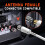 2m TV Aerial Cable with Right Angled Plug + Adapte 4